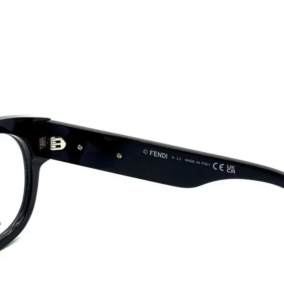 New, FENDI Eyeglasses FE50078I 001 Authentic